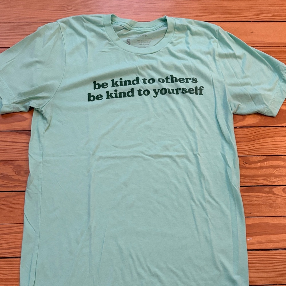 Mint Green Graphic Tee